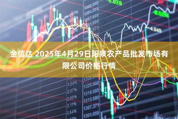 金信达 2025年4月29日阳泉农产品批发市场有限公司价格行情